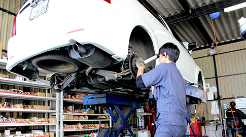 45分で車検完了！マッハ車検に加盟！